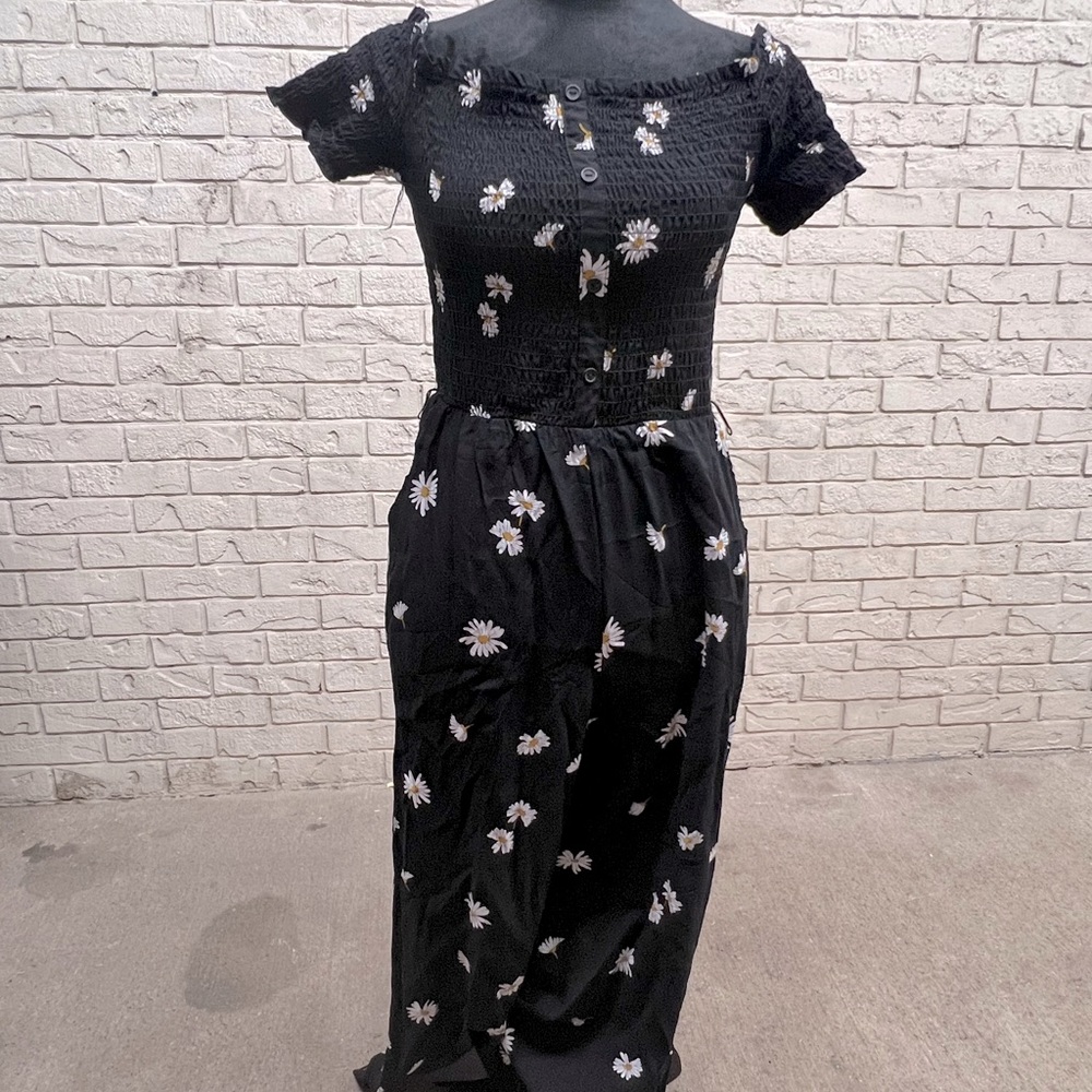 Off the shoulder jump suit